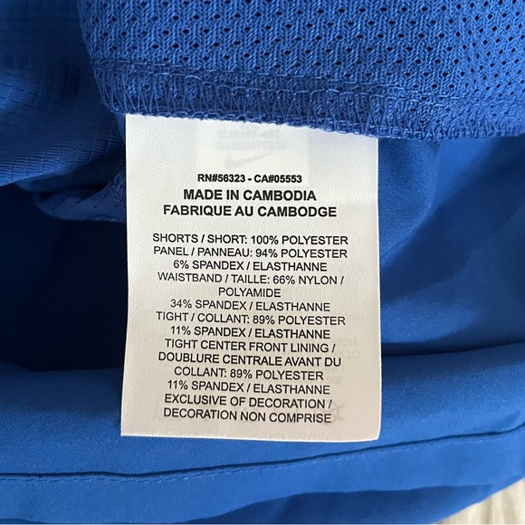 {Nike} Dri-Fit Flex Stride Running Shorts with Brief Liner in Blue - Mens XXL - Picture 12 of 12